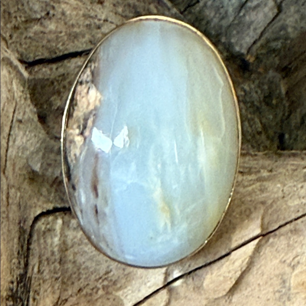 Jes MaHarry “Mystic Skies” Opal ring. New in box.